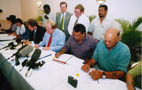 Premier Beattie at HoA signing